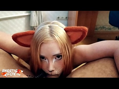 ❤️ Kitsune yutmoq Dik va uning og'ziga cum ❤️❌ Sifatli pornoda bizda ❤